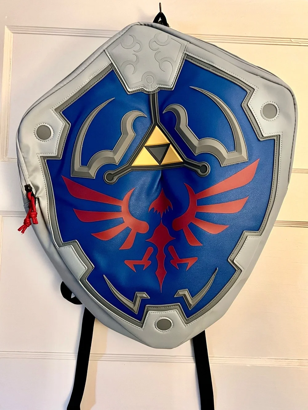 Legend of Zelda Hylian Shield 18.5” Novelty Backpack from Bioworld